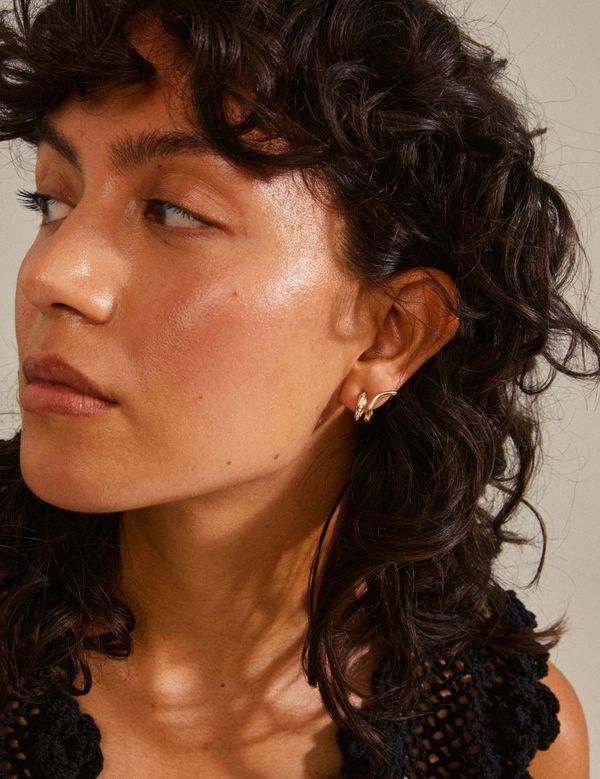 NADINE øredobber gull