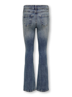 KOGMANDY RHINESTONE FLARED DNM TAI