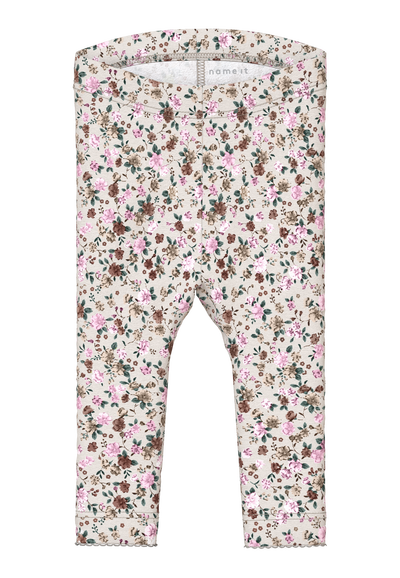 NBFSOLLA M LEGGING Peyote Melange - Name It