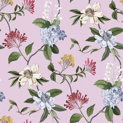 Napkin Floral Mix Lilac, 33x33cm 20stk ikke relevant - Ambiente