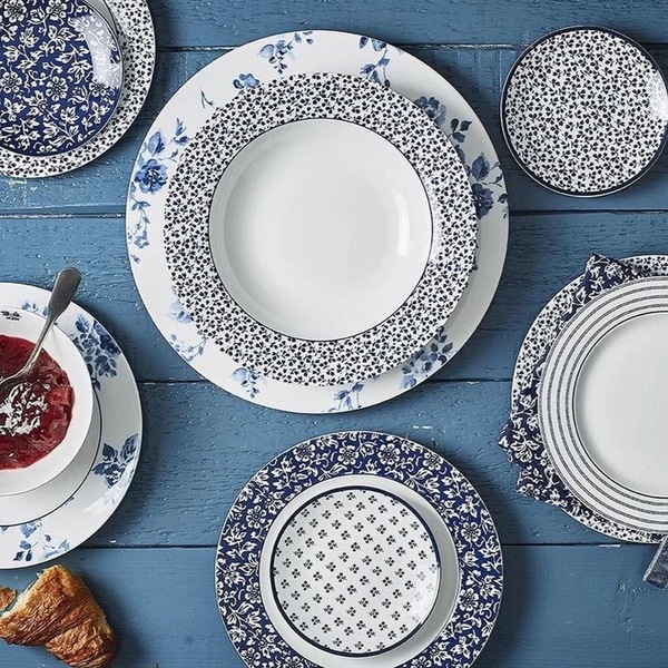 Tallerken Middag 26cm. Laura Ashley 