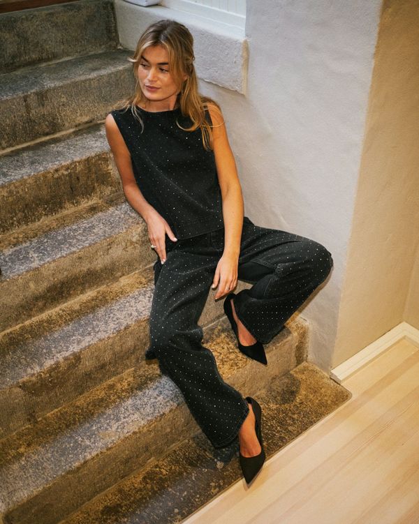 Simona Bedazzled Pants