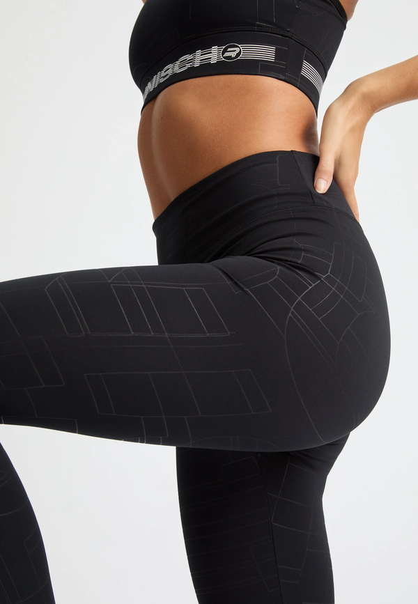 Røhnisch Logo Effect High Waist Tights