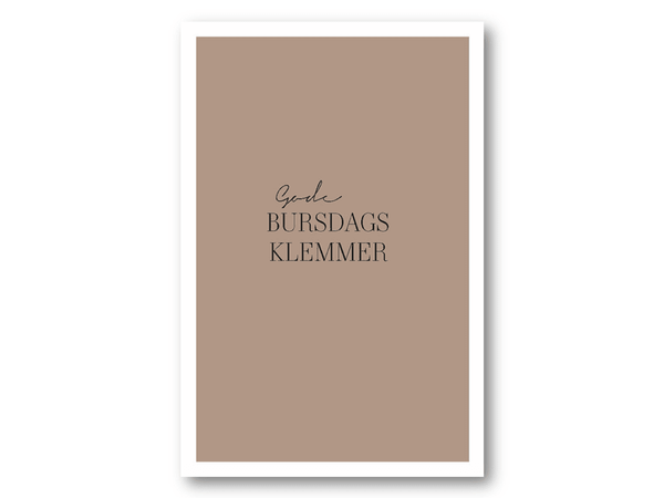 Gode bursdagsklemmer | 10x15 cm