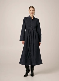 Baby Cord Belt Dress