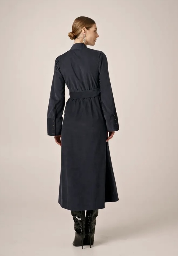 Baby Cord Belt Dress