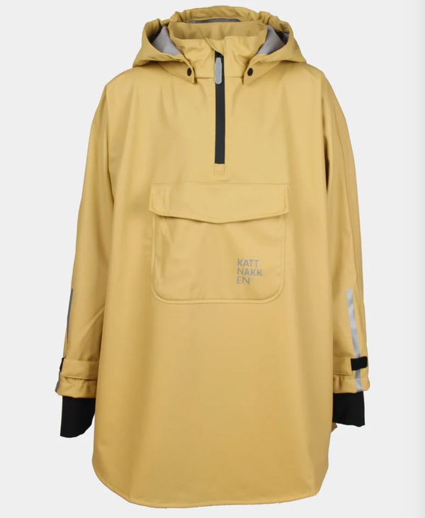  Kattnakken regnponcho vaksen 