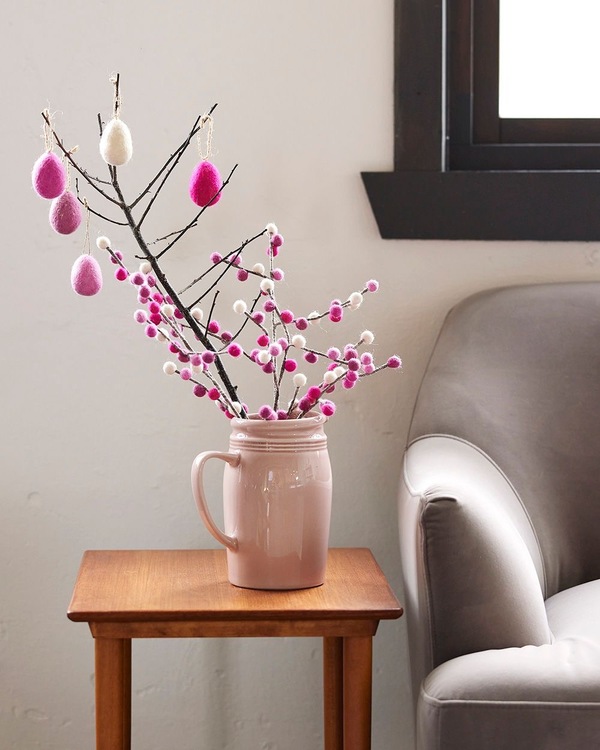 Ullfilt Kvist m/bær, Miks rosa