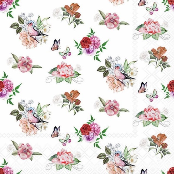 Napkin Charlotte, 33x33cm 20stk