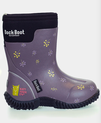 Dock Boot - Kattnakken Tolvmeterskogen  Blåbærmelk - lilla - Dock Boot