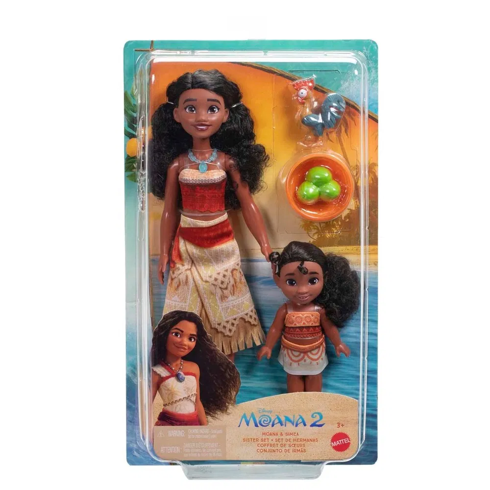 Disney Vaiana 2 Fashion Doll Vaiana & Simea