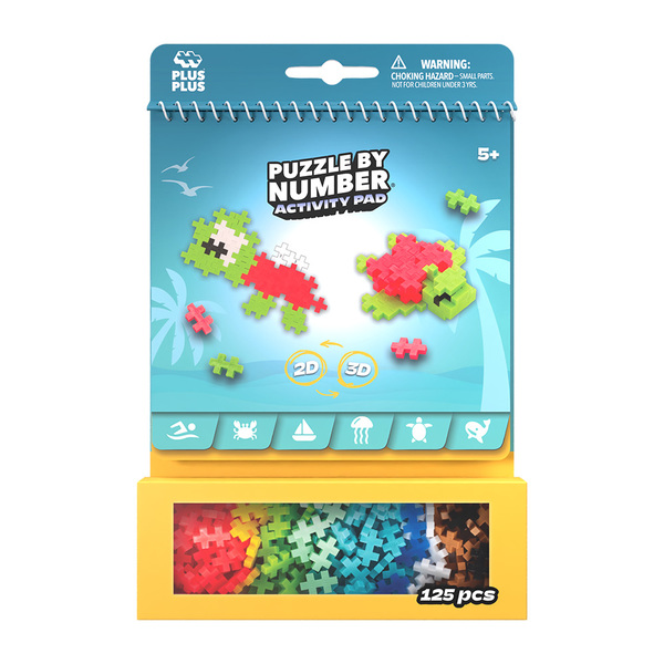 Plus-Plus Activity Pad – Ocean and Beach