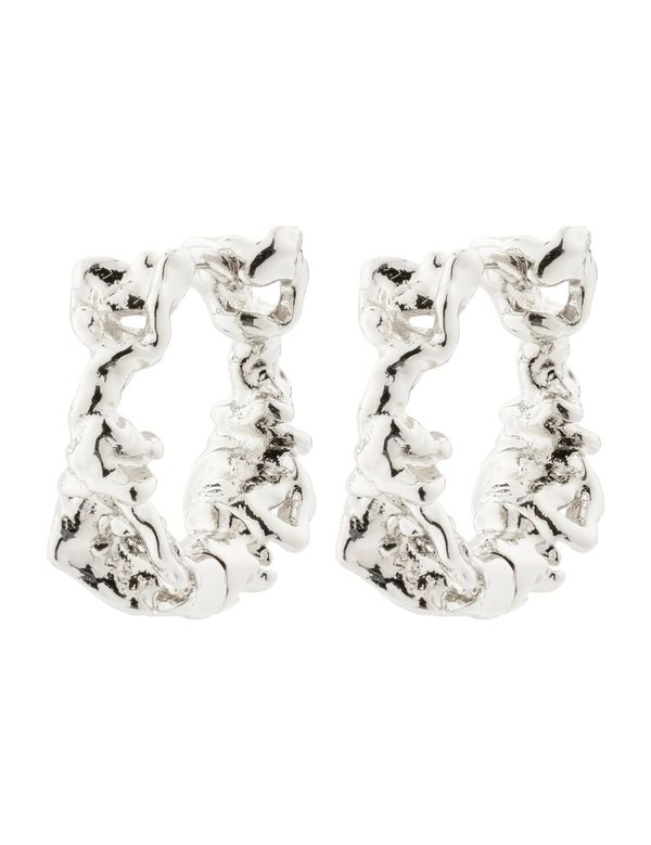 Trust recycled hoop earings 