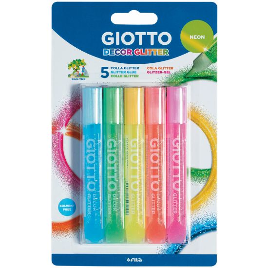 LIM GIOTTO GLITTERLIM NEON 5 ASS FARGER