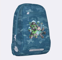 Beckmann Classic skolesekk sett, Jungle Game - levering februar Jungle Game - Beckmann