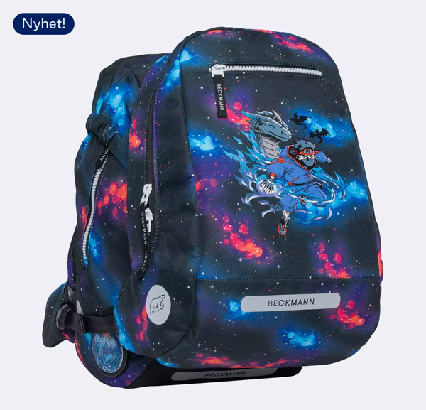 Beckmann Classic skolesekk sett, Ninja Elements - levering februar
