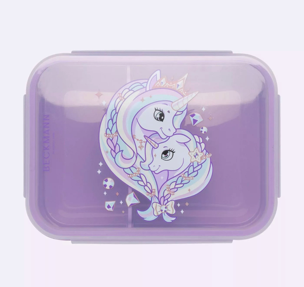 Beckmann Classic skolesekk sett, Unicorn Princess Purple