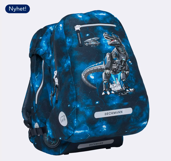 Beckmann Classic skolesekk sett, Tech Rex  - levering februar