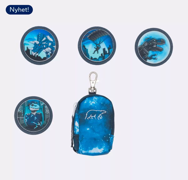 Beckmann Classic skolesekk sett, Tech Rex  - levering februar