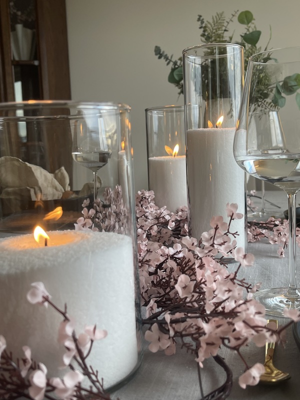 750G stearinlys sand + 10 veker