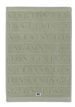 Velour jacquardhåndkle m/logo