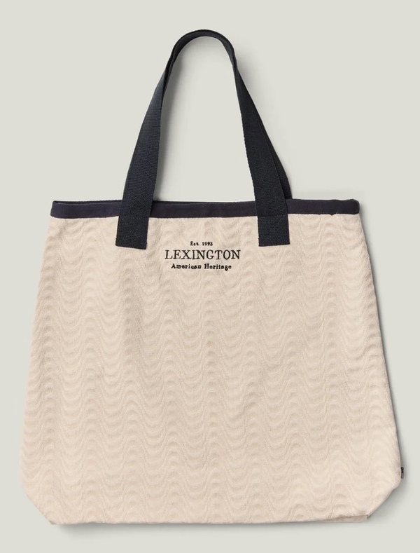 Lexington-Handlenett i vevd jaquard