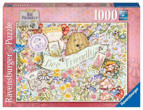 Ravensburger puslespill 1000 Bee friendly