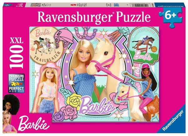 Ravensburger puslespill 100xxl Barbie Trailblazer