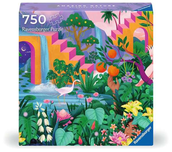 Ravensburger puslespill 750 Amazing nature