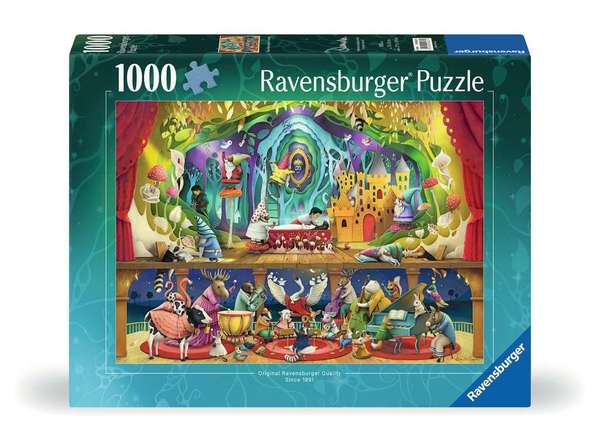 Ravensburger puslespill 1000 Snow white and the 7 gnomes