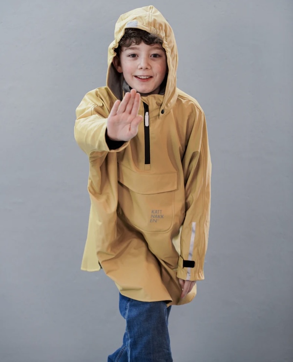 Kattnakken Regnponcho Barn og Junior Vêret