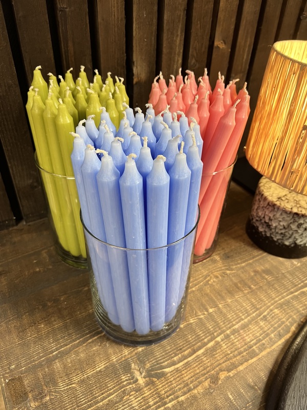 Rustikk Kronelys 28cm