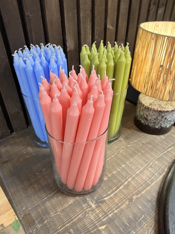 Rustikk Kronelys 28cm