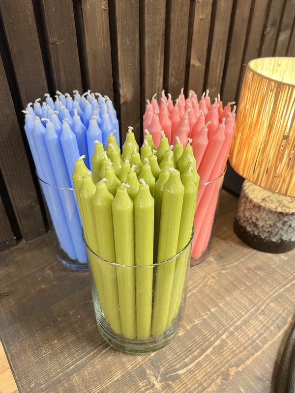 Rustikk Kronelys 28cm