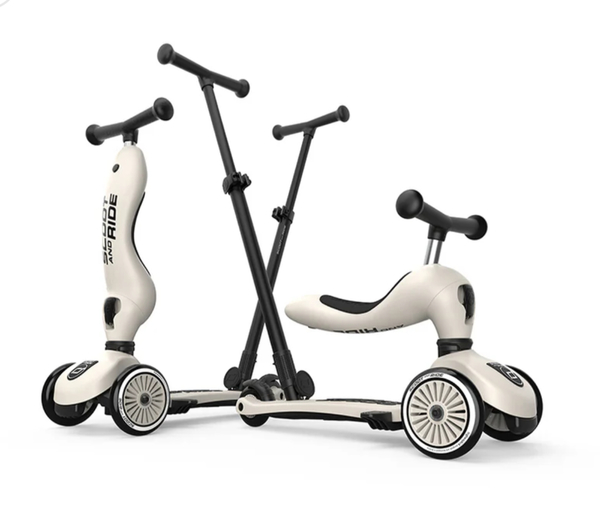 Scoot & Ride Highwaykick 1 - Push and go - Ash