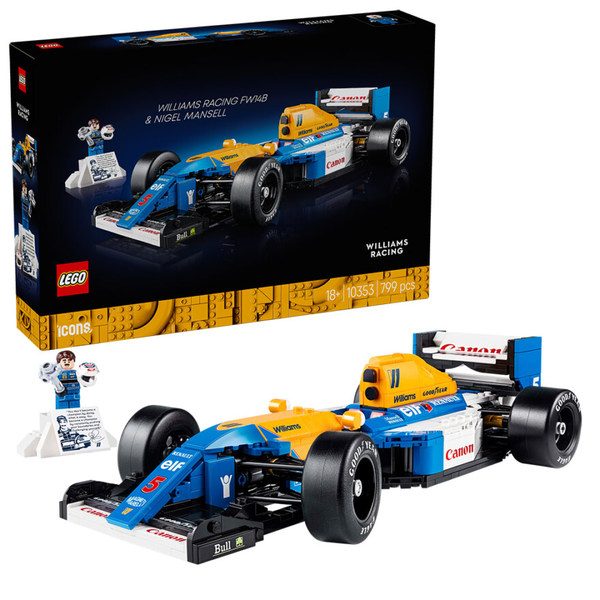 LEGO 10353 Williams Racing FW14B og Nigel Mansell