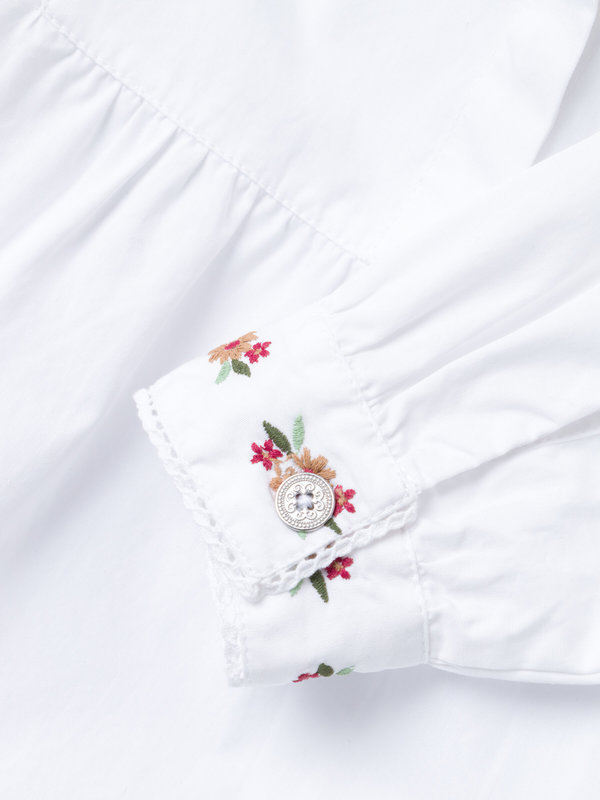 Kampanje Festdrakt Rød Blomst