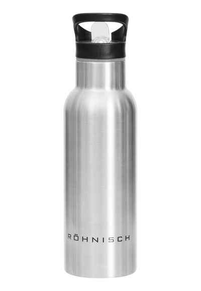 Røhnisch Straw Water Bottle SILVER - Røhnisch