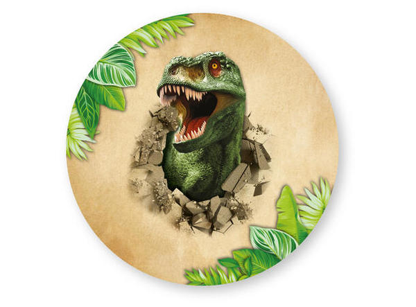 ENGANGSTALLERKEN - DINO - 6 STK