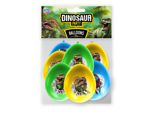 BALLONGER - DINO - 12 STK
