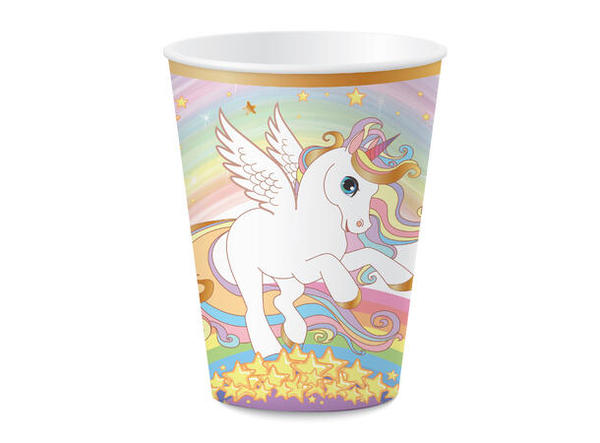 ENGANGSKRUS - UNICORN - 6 STK