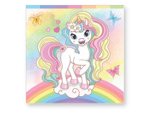 SERVIETTER - UNICORN - 12 STK