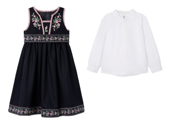 Festdrakt Name It Rosa 25 hvit skjorte - Name It