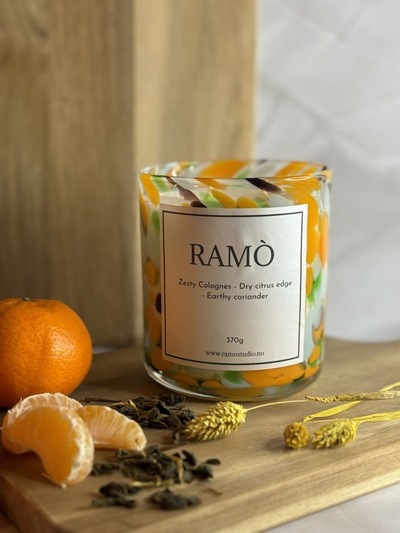 Duftlys - Mykonos 370g ikke relevant - Ramò Studio