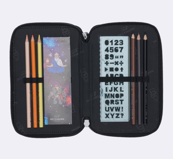 Beckmann Trelags pennal med innhold, Ninja Elements