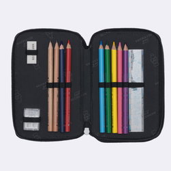 Beckmann Trelags pennal med innhold, Ninja Elements