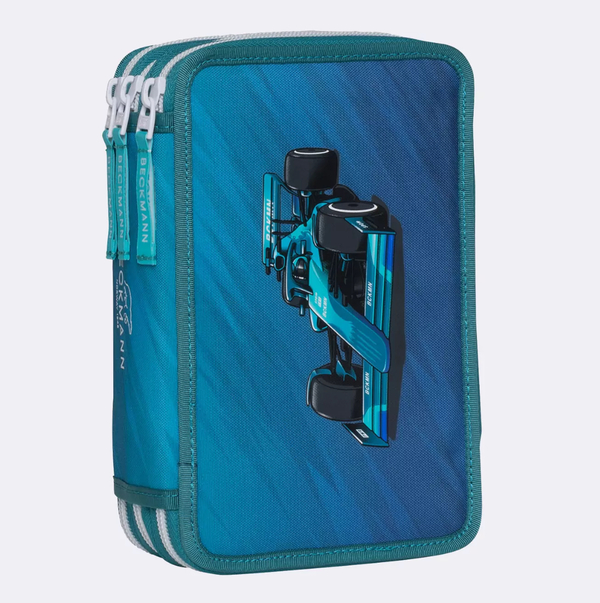 Beckmann Trelags pennal med innhold, Racing