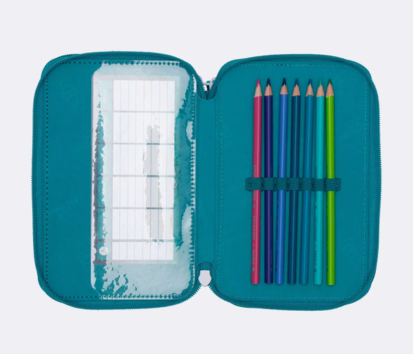 Beckmann Trelags pennal med innhold, Racing