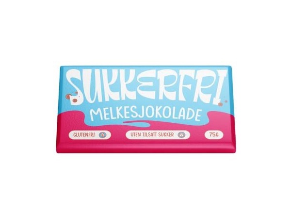 Sukkerfri Melkesjokolade 