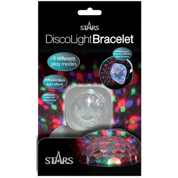 Stars Disco Light Bracelet